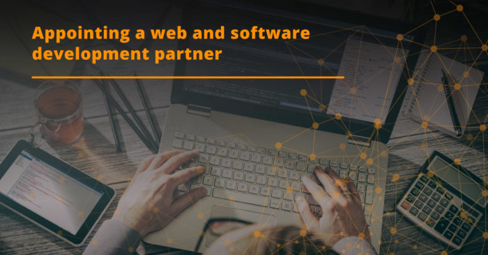 Appointing a software developer
